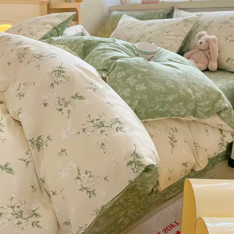 Vista Home Light Luxury 100% Cotton & Linen Set | 80-Count Hotel Quality