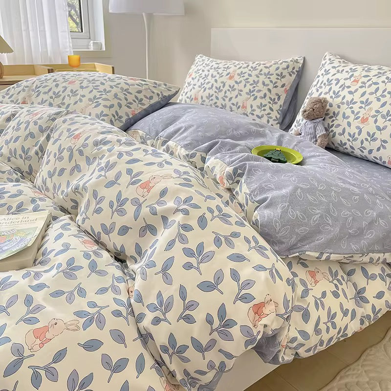 Vista Home Light Luxury 100% Cotton & Linen Set | 80-Count Hotel Quality